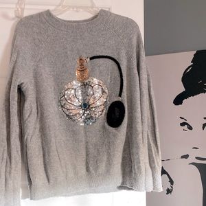 👄Sequin Perfume Sweater👄